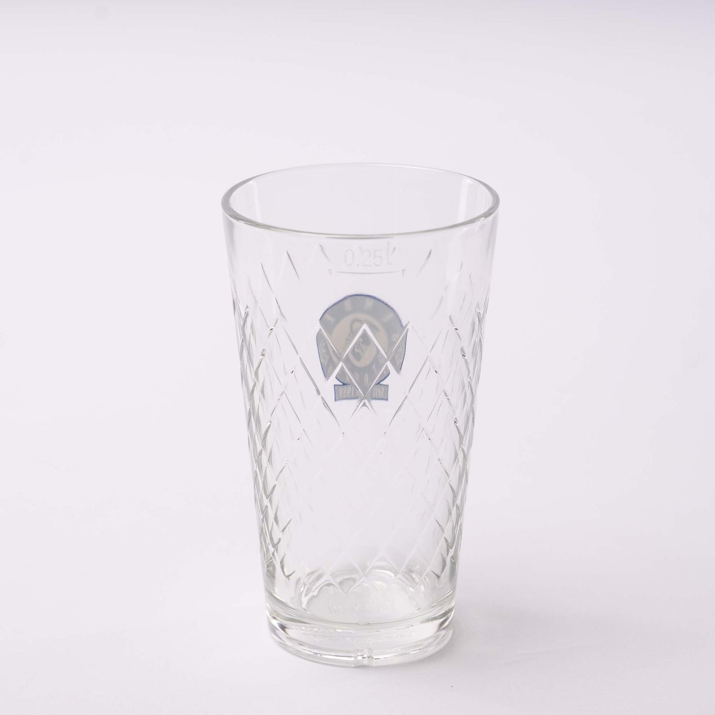 Geripptes Apfelweinglas mit Bembeltown Logo