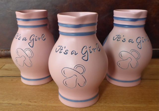 IT's A GIRL - Der rosa MiniBembel mit Schnuller