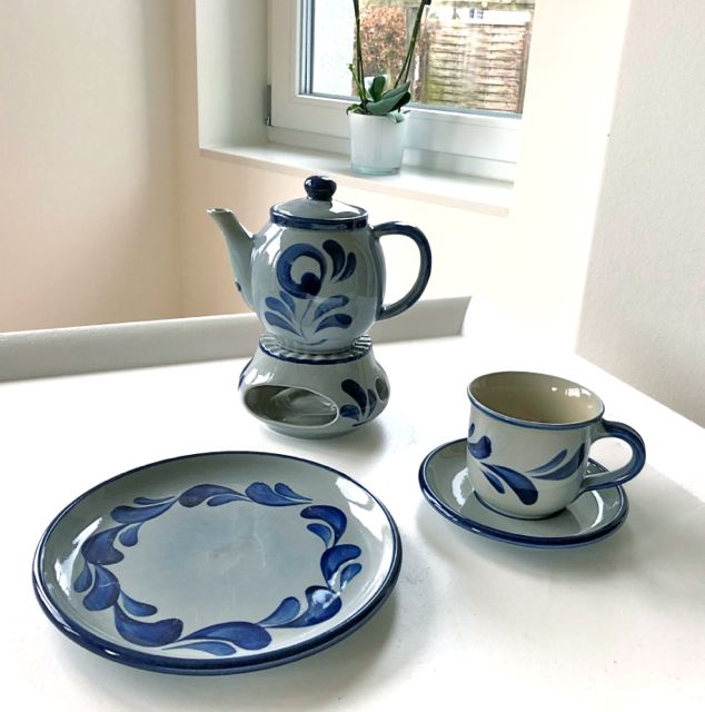 Kaffeekännchen Teekännchen im Bembel Design