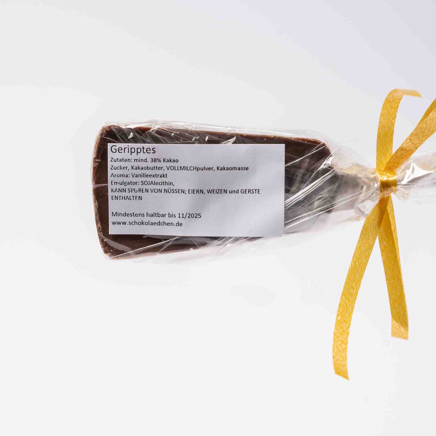 Schoko Lollies Geripptes