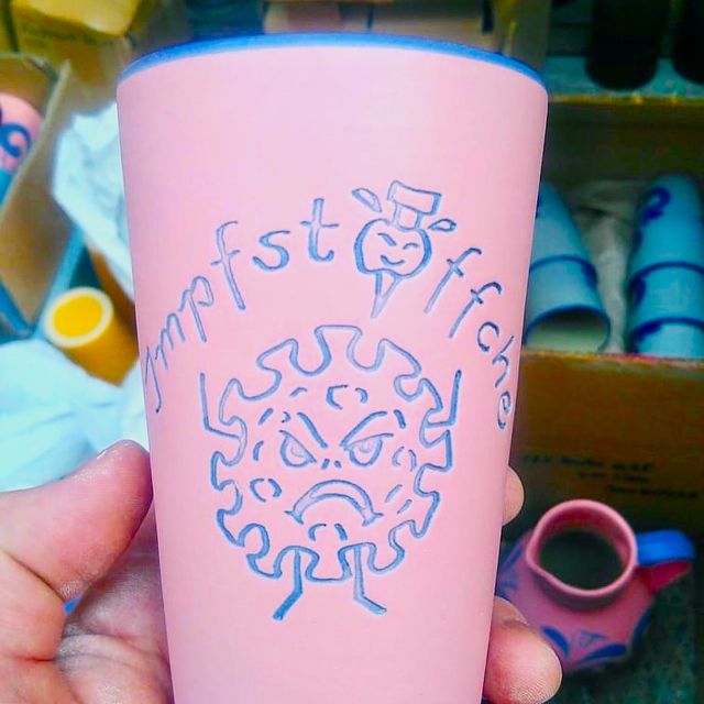 Personalisierte Becher