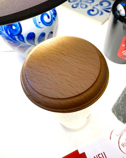 Schoppe Deckel für Apfelweinglas