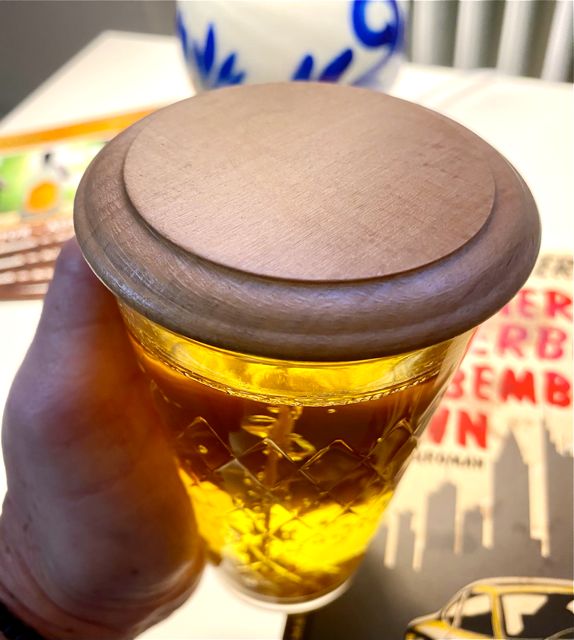 Schoppe Deckel für Apfelweinglas