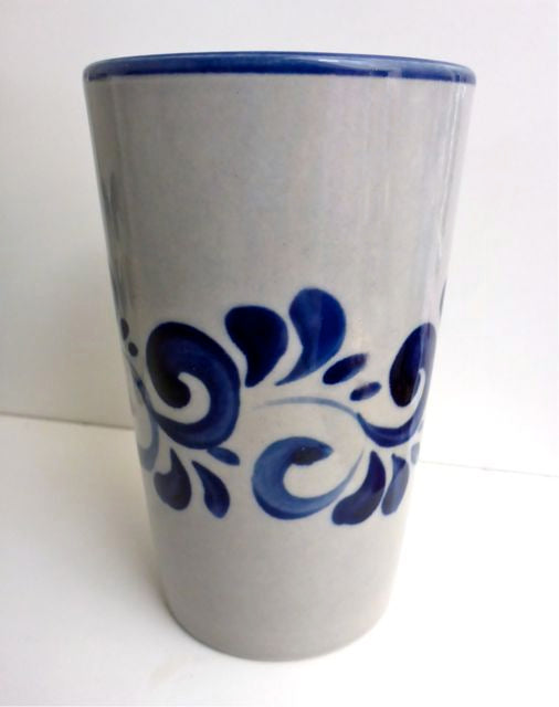 Frankfurter Apfelwein Becher klassisch - grau blau 0,25l  6er Set