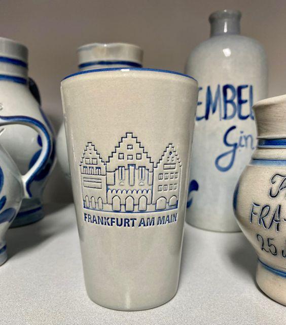 Römer Becher - Frankfurter Römer Apfelweinbecher www.Bembeltown.de #Bembel #Apfelwein #Römer #Frankfurt