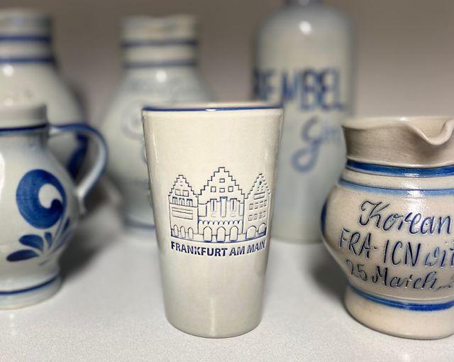 Römer Becher - Frankfurter Römer Apfelweinbecher www.Bembeltown.de #Bembel #Apfelwein #Römer #Frankfurt