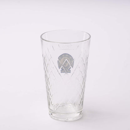 Geripptes Apfelweinglas mit Bembeltown Logo