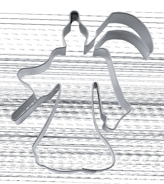 Sensenmann - Halloween Plätzchenform #Horror #Plätzchenform