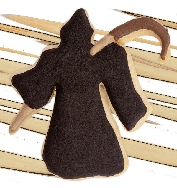 Backform Sensenmann - Horror Plätzchen für Halloween