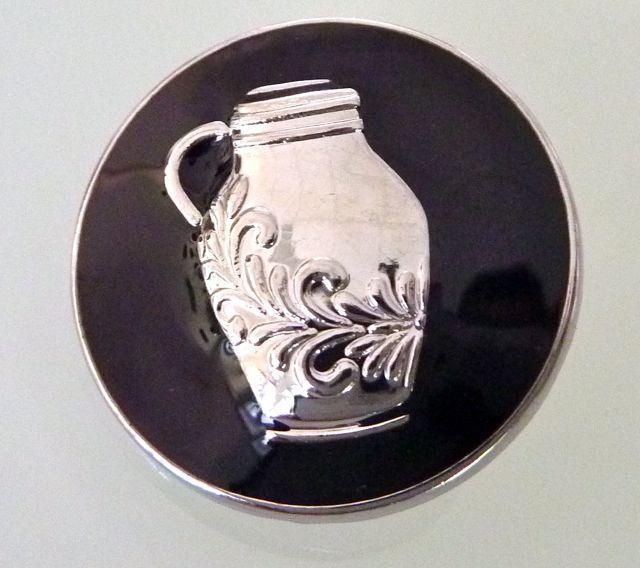 Schwarze Knöpfe - Schwarze Bembel Knöpfe