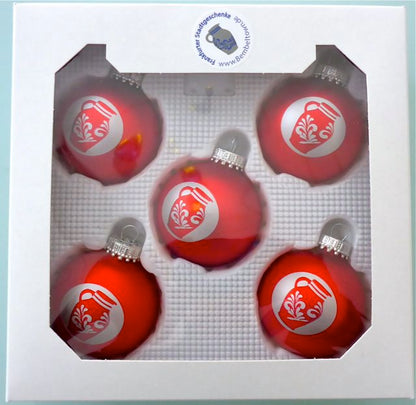 Christbaumkugel "Bembel" (rosa)