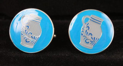 #Manschettenknöpfe mit Bembel