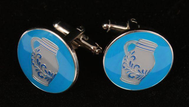 #Manschettenknöpfe mit Bembel