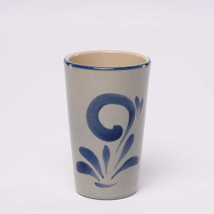 Frankfurter Apfelweinbecher "Exil Hesse" - blau grau 0,25l