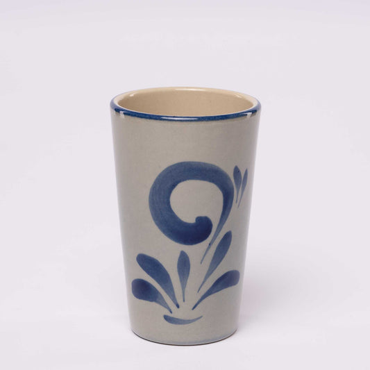 Frankfurter Apfelweinbecher "Exil Hesse" - blau grau 0,25l