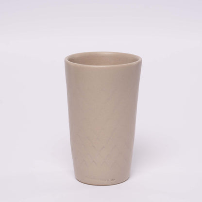 Gerippter Kaffeebecher – Latte Macchiato 0.3l