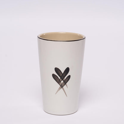 Standard Apfelwein Becher Schwarz Weiß 0.3 L