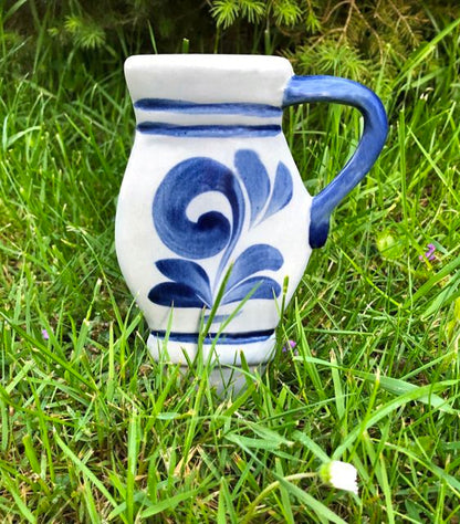 Hessischer ApfelweinBembel als Beetstecker