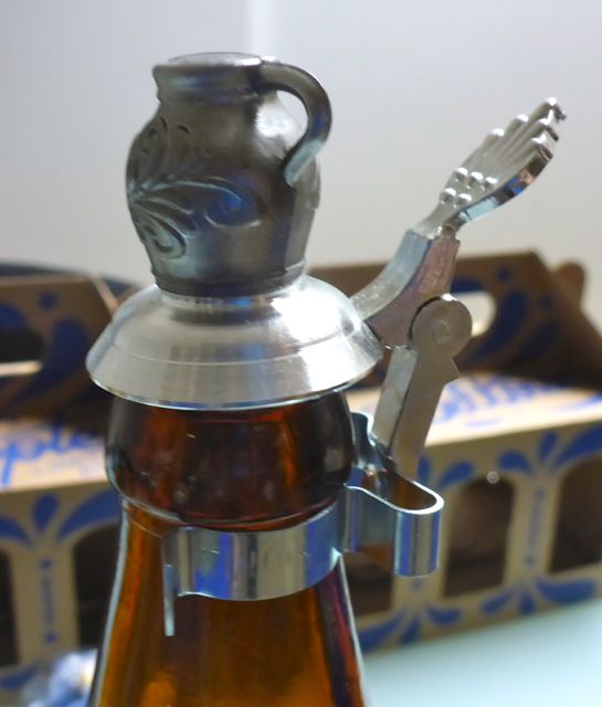 Zinn Bembel Flaschenverschluß