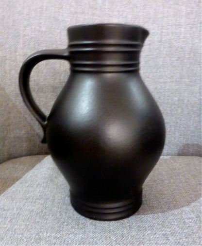 Klassischer 1 L Bembel in Weiß – handgemacht in Hessen