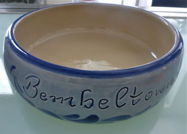 Schüsselchen und Dippe "Frankfurt Schüssel"