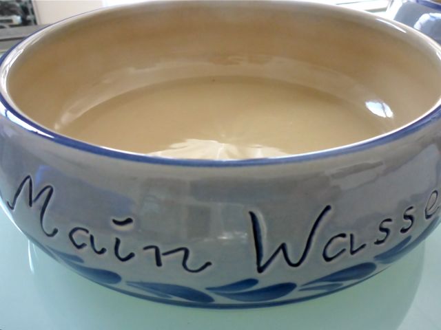 Schüsselchen und Dippe "Frankfurt Schüssel"