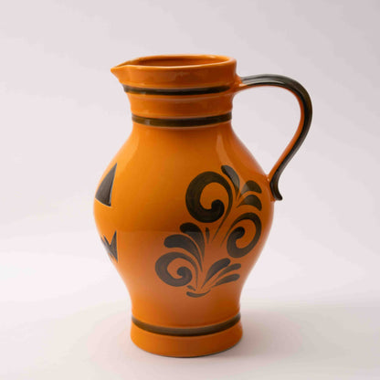 Oranger Halloween Bembel – die perfekte Dekoration für deine Halloween Party