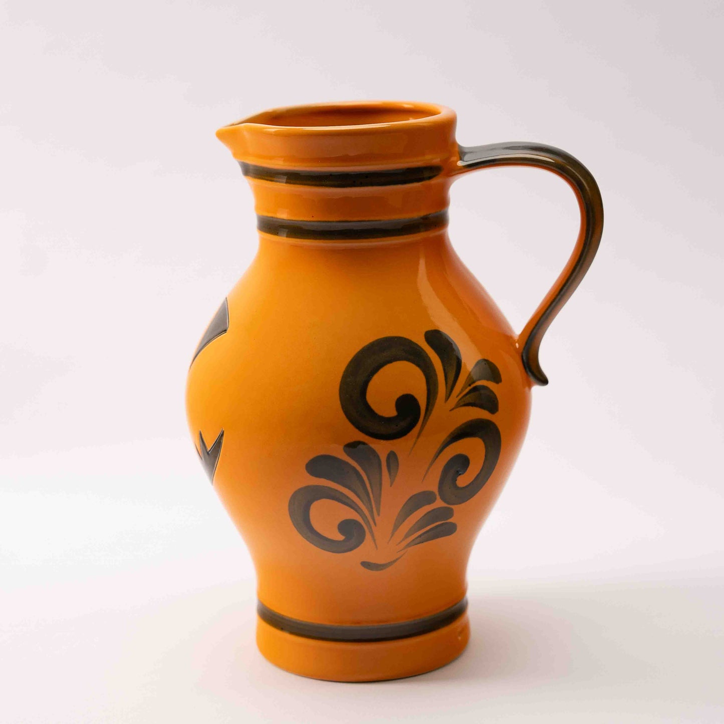 Oranger Halloween Bembel – die perfekte Dekoration für deine Halloween Party