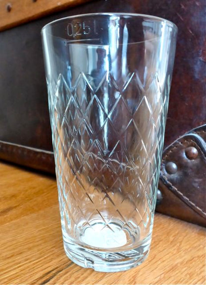 Das Geripptes Apfelweinglas by Bembeltown #Bembelshop