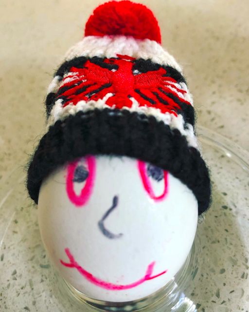 Frankfurter Eierwärmer mit Adler #SGE