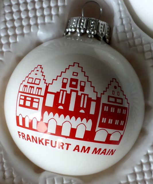 Exklusive Geschenke aus Frankfurt #Weihnachtskugeln