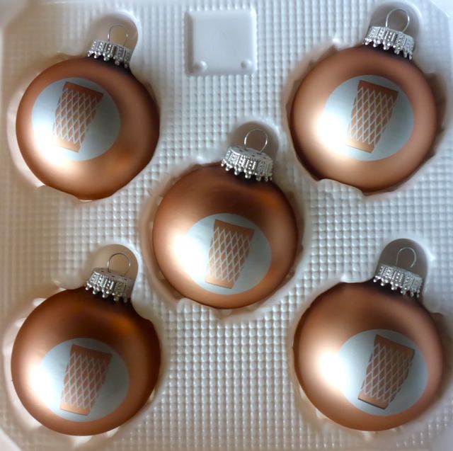 Hessische Weihnachtskugeln #Hessen #Weihnachtsdeko