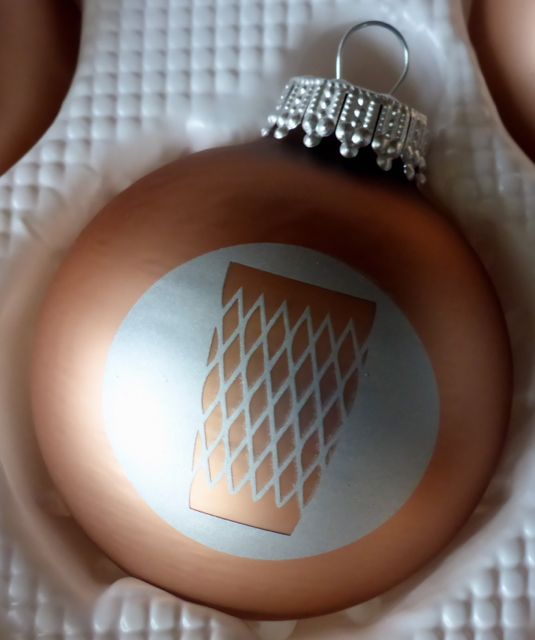 Frankfurter Geripptes #Weihnachtskugeln #Frankfurt