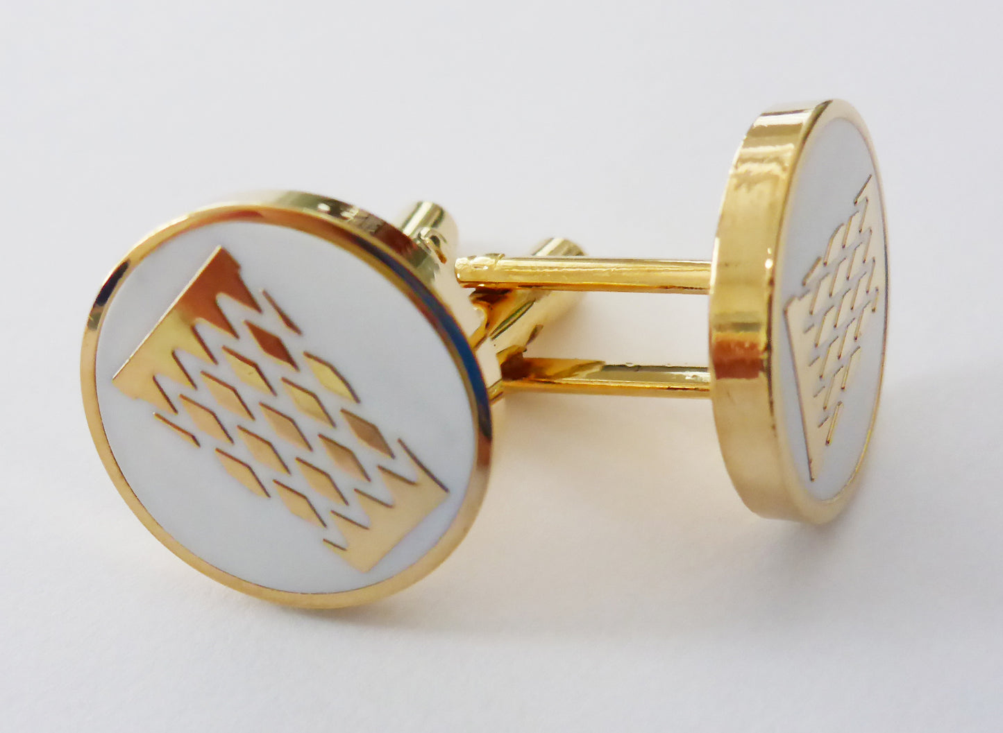 Frankfurter Manschettenknöpfe - Das Gerippte