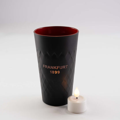 Frankfurt 1899 Gläser 0,5l schwarz-rot