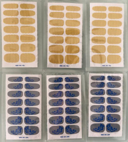 Hessisches Nageldesign #Nageldesign #Nagelfolien