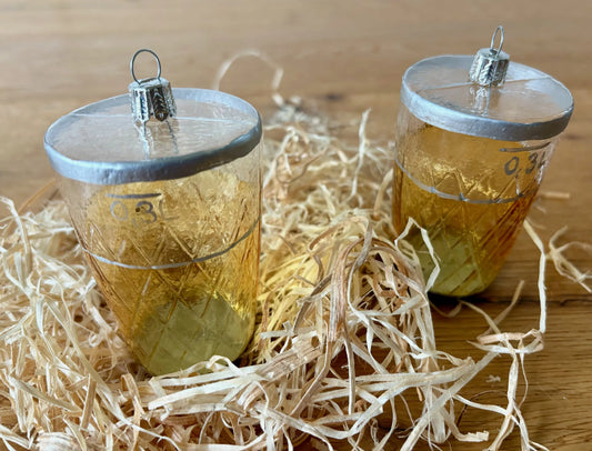 Bembel und Geripptes als Weihnachtskugel - Hessische Weihnachtskugeln #Bembelshop