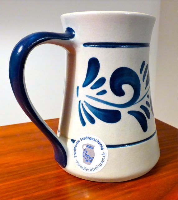 Hessischer Bierkrug mit Namen - 0,4l