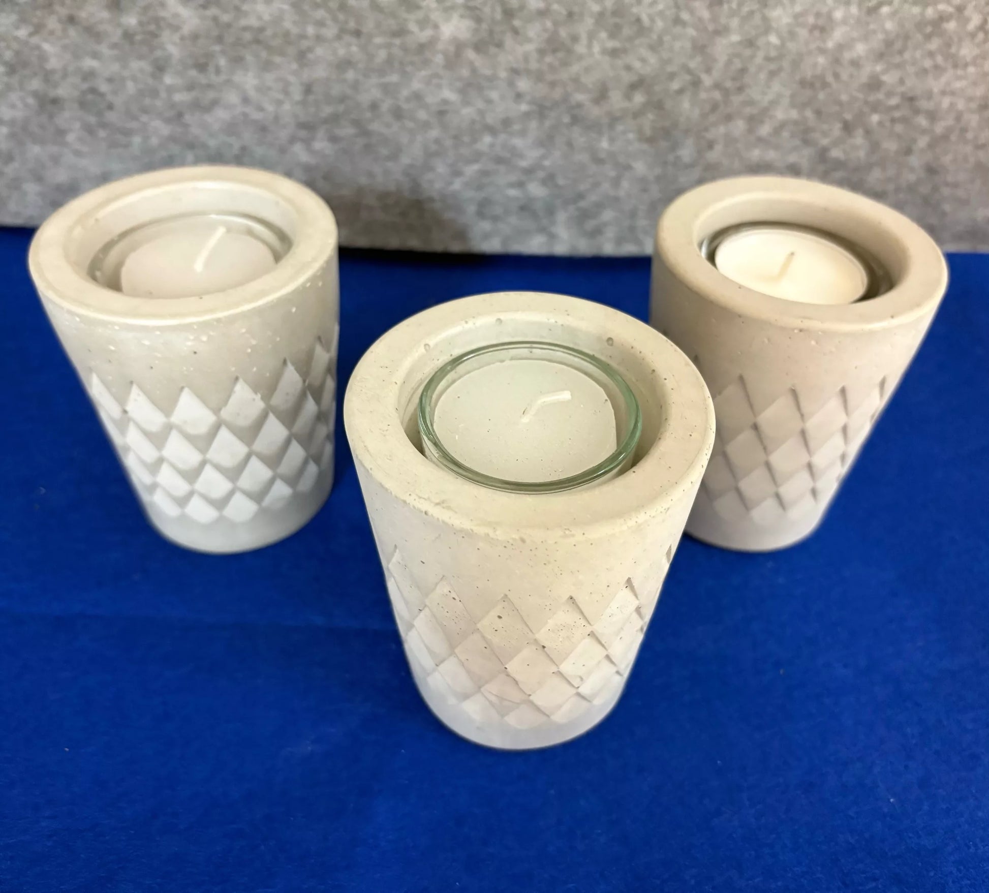 Geripptes Teelicht - Bembeltown Wohndesign in Frankfurt