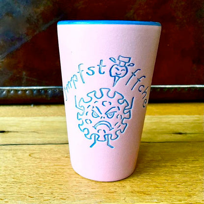 Rosa Diva Impfstöffche Becher