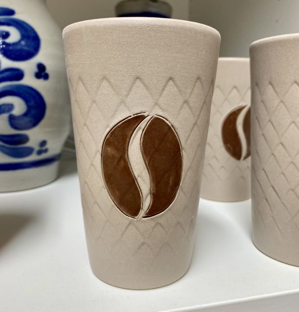 Gerippter #Kaffeebecher #LatteMacchiato #Barista