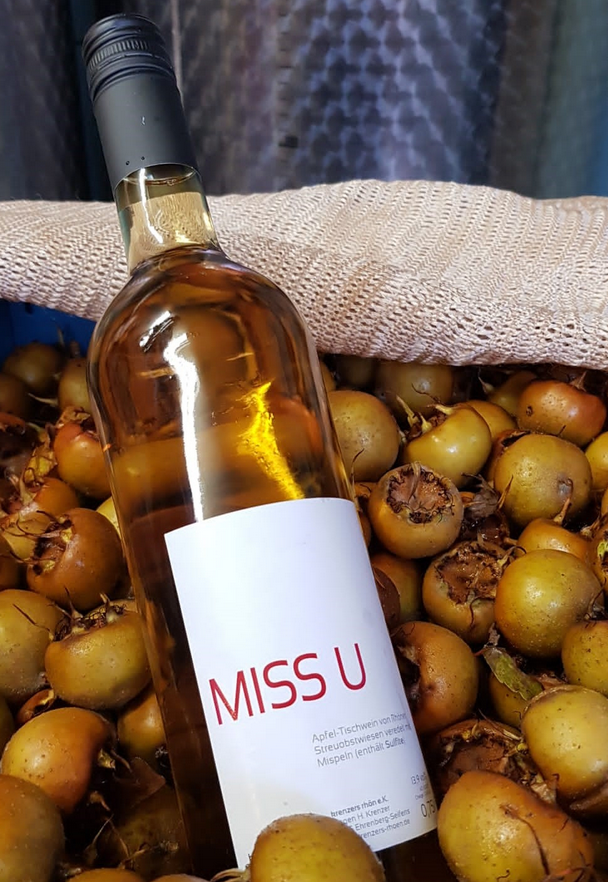 MISS U - Wein aus Äpfeln mit Mispel bei Bembeltown #Apfelwein #Apfelweinladen
