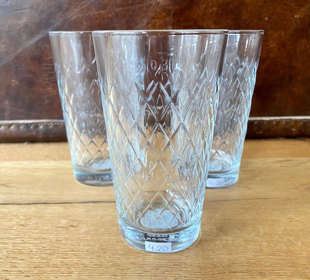 0,3L Gerippte Apfelweingläser