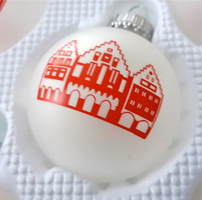 Christbaumkugel "Römer" (schwarz matt)