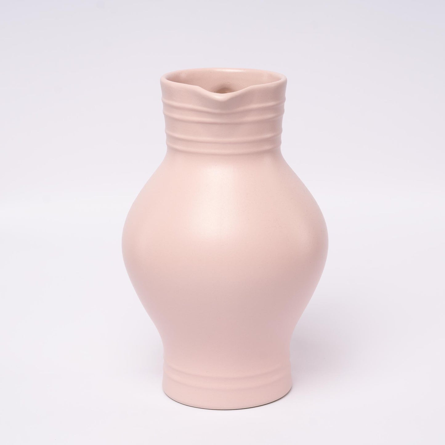 Klassischer Bembel in Rosa – handgemacht in Hessen