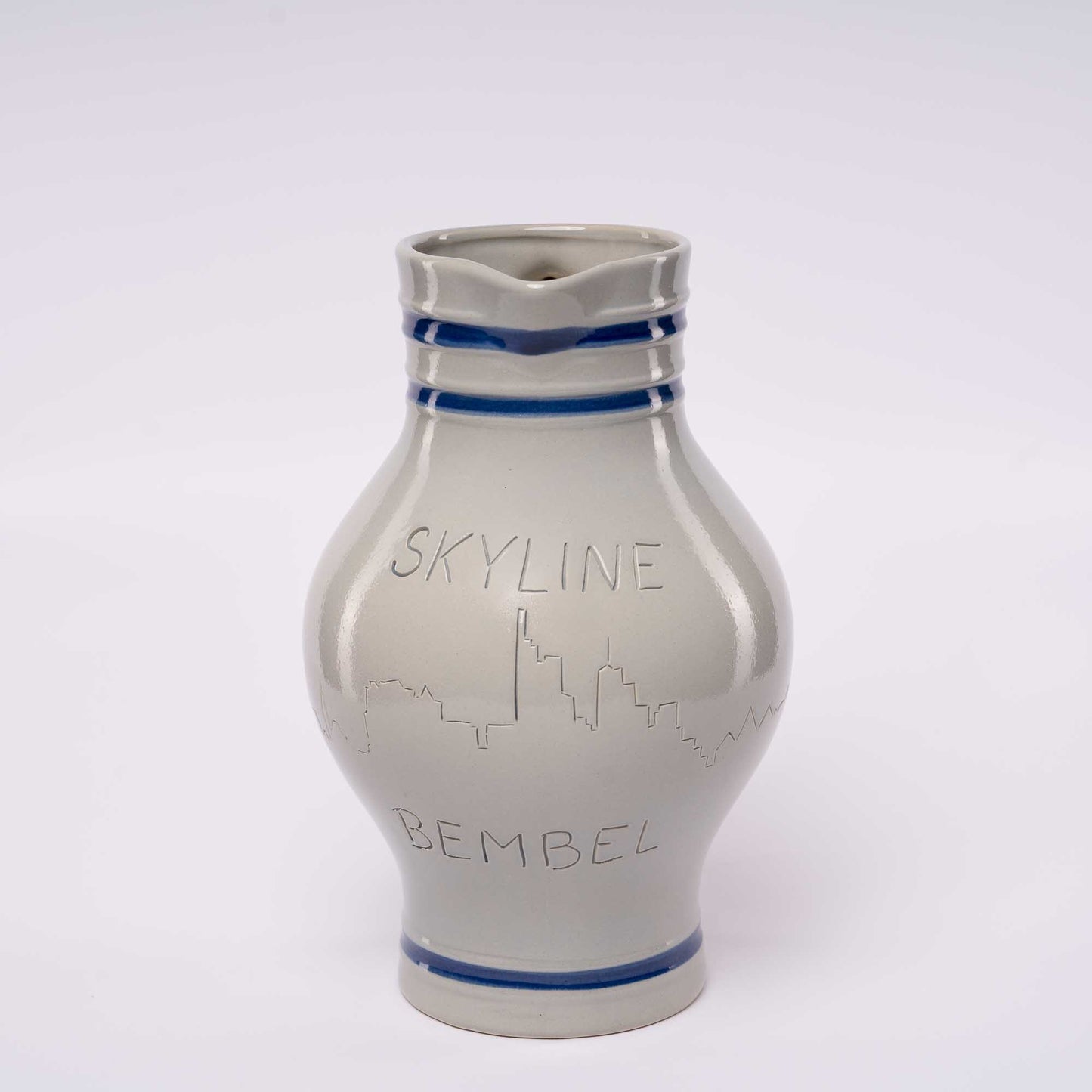 Motiv Bembel Frankfurt Skyline