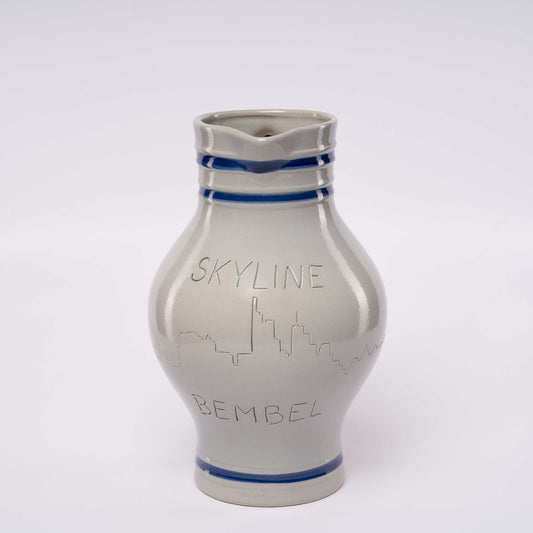 Motiv Bembel Frankfurt Skyline