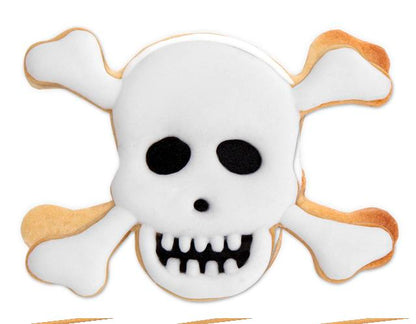 Ausstechform Totenkopfplötzchen #Halloween
