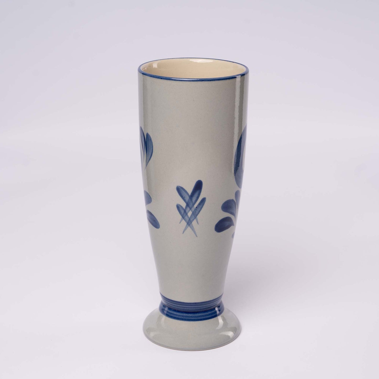 Weizenbier Becher - grau blau 0,5l