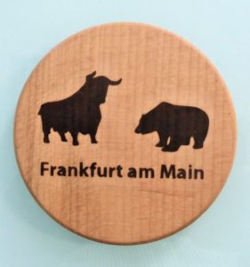 BULL & BEAR - Bulle und Bär Schoppedecke #Apfelwein #Deckel